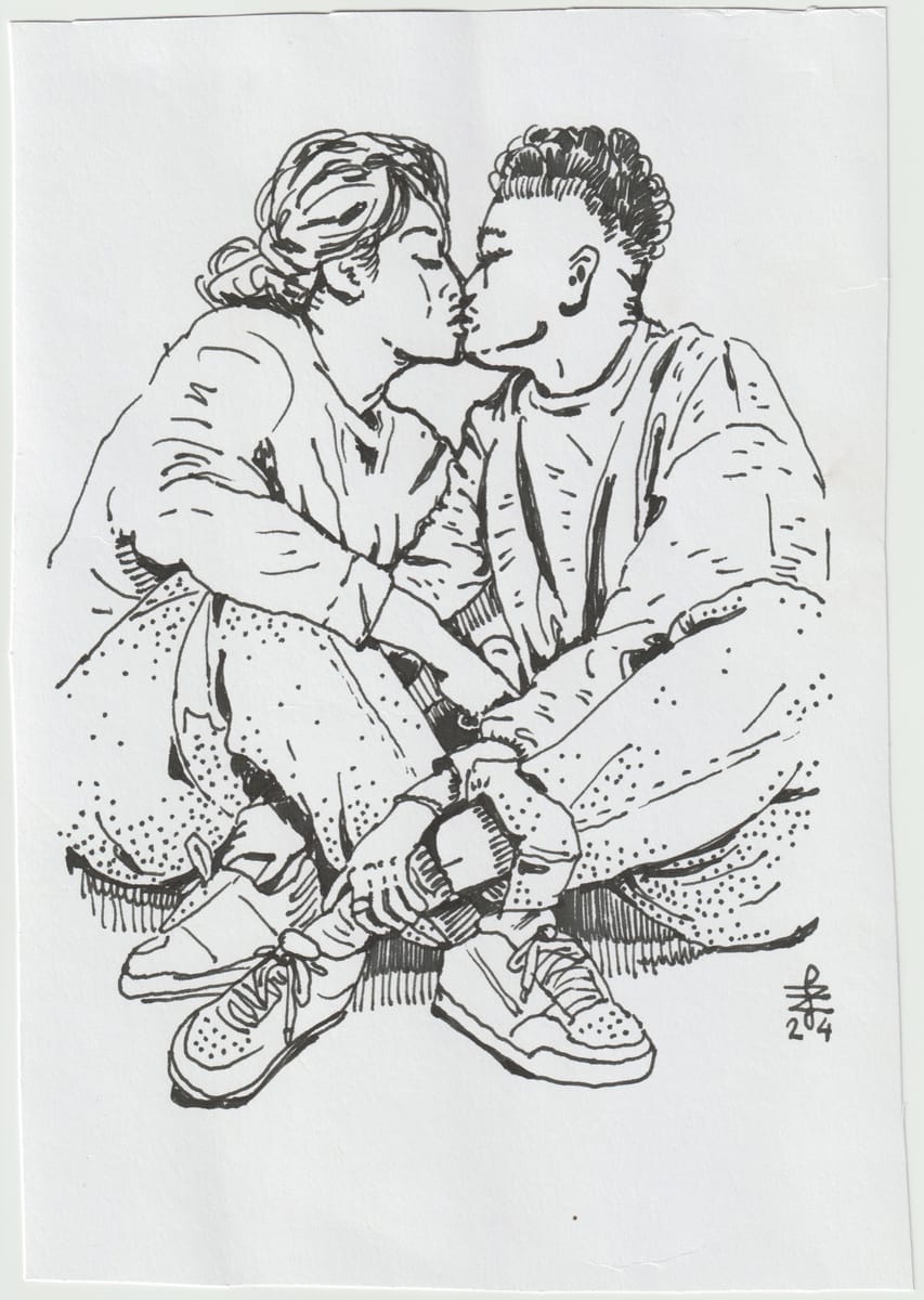 kiss-2024-based-on-a-photo-by-emma-wondra-of-iamjadefox-and-jaydencummings-kissing